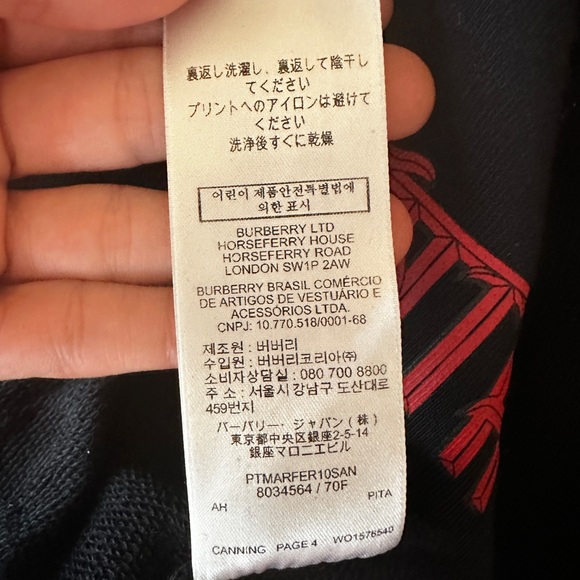 Burberry Sweatshirt Men Size Large - Picture 10 of 10